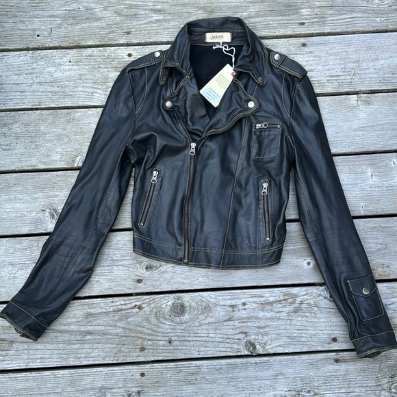 Jakett NYC Josey leather jacket black - Picture 4 of 12